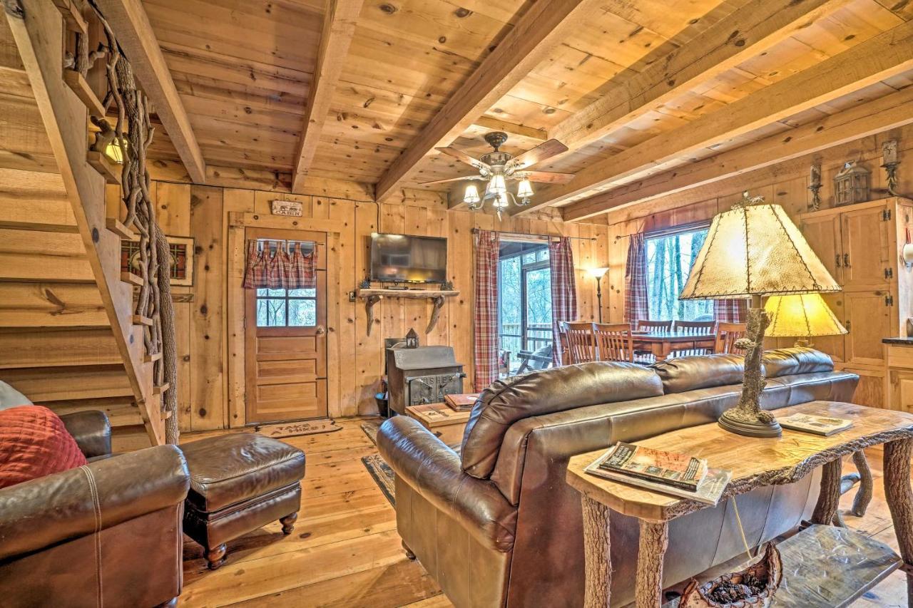 Helen Area Rustic Retreat About 5 Miles To Main Street Sautee Nacoochee Exterior foto