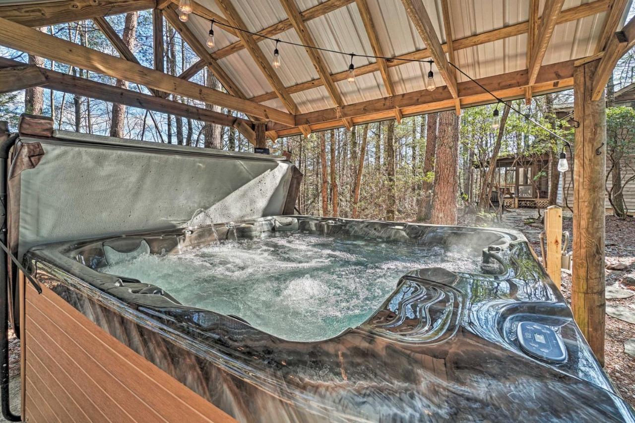 Helen Area Rustic Retreat About 5 Miles To Main Street Sautee Nacoochee Exterior foto
